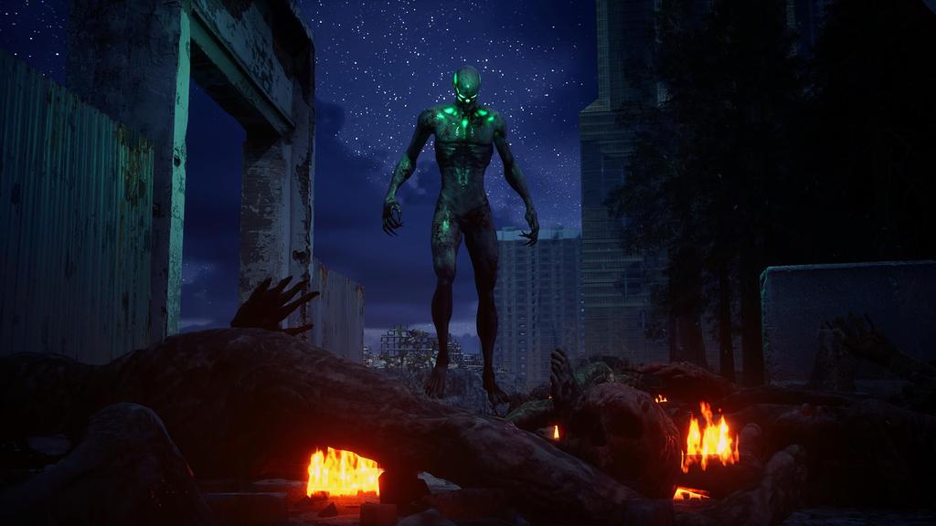 Horror The Hungry Limited Edition PS5 Original digital wallpaper Big acrylic tattoo sticker included Tales - [Bonus] & [Bonus] stand, pin-up card,