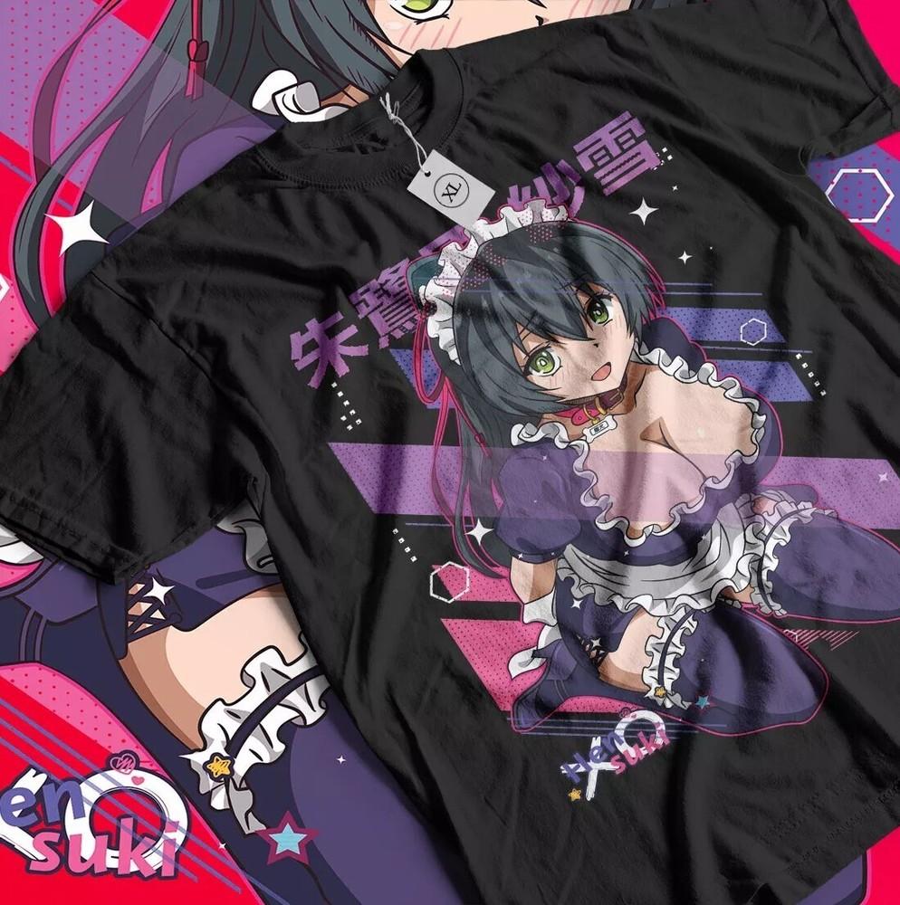 Унисекс Футболка с принтом Waifu, Аниме Левая Рубашка, аниме футболка, футболка в подарок Унисекс Футболка XXL