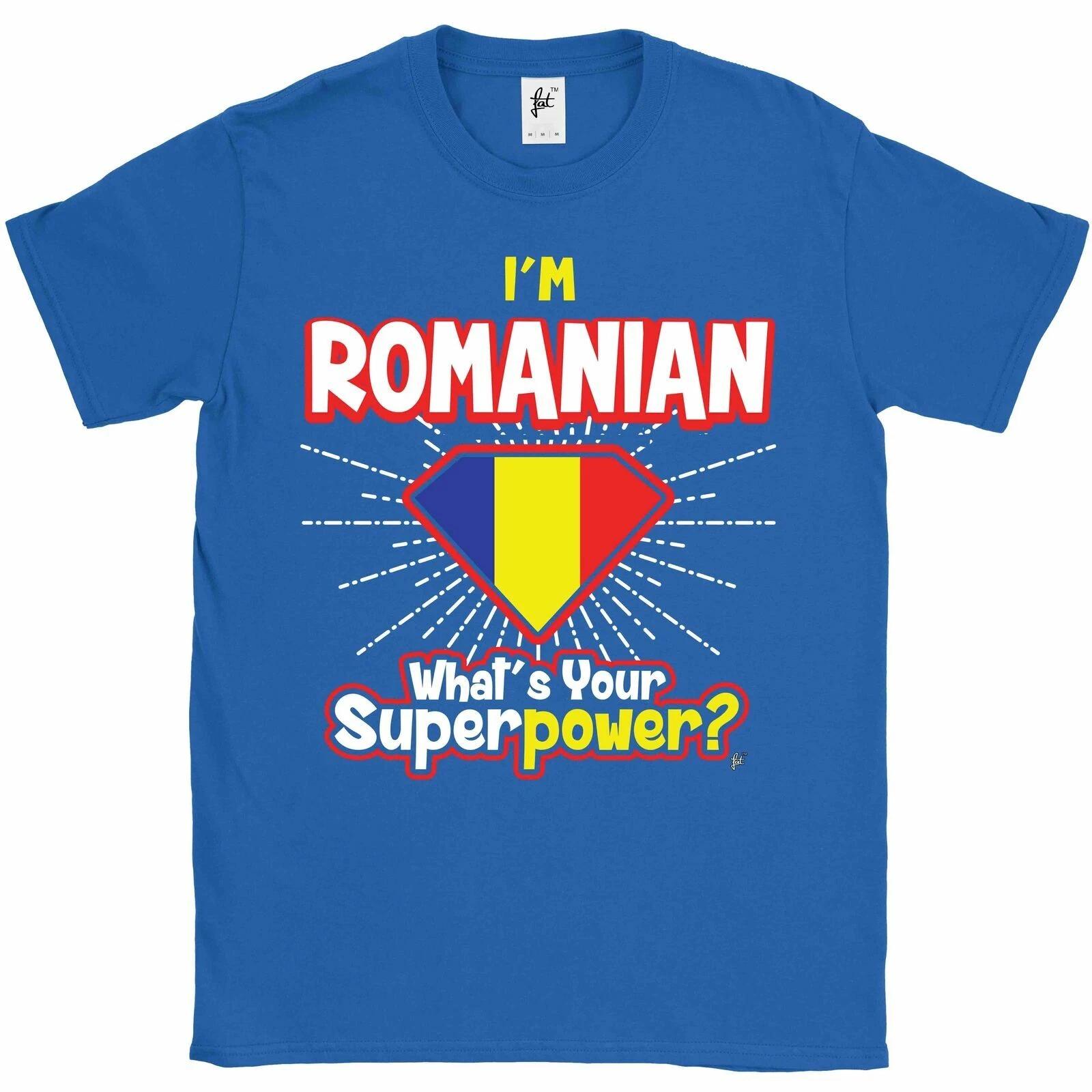 I m Romanian - What s Your Superpower? Mens T-Shirt XS