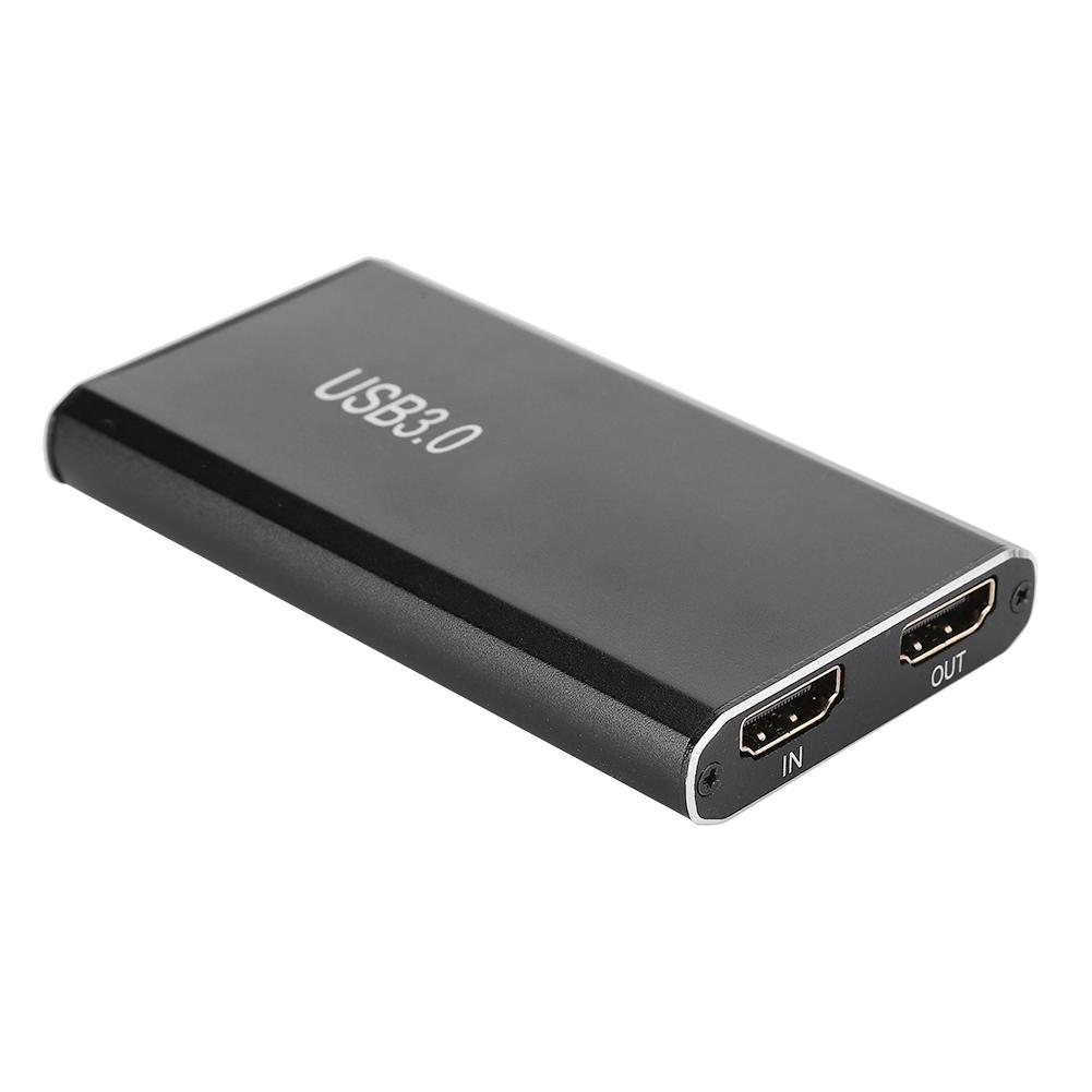 Capture Card USB To HDMI 1080p60 Frame Video Capturing Box Drive Free Computer Accessories