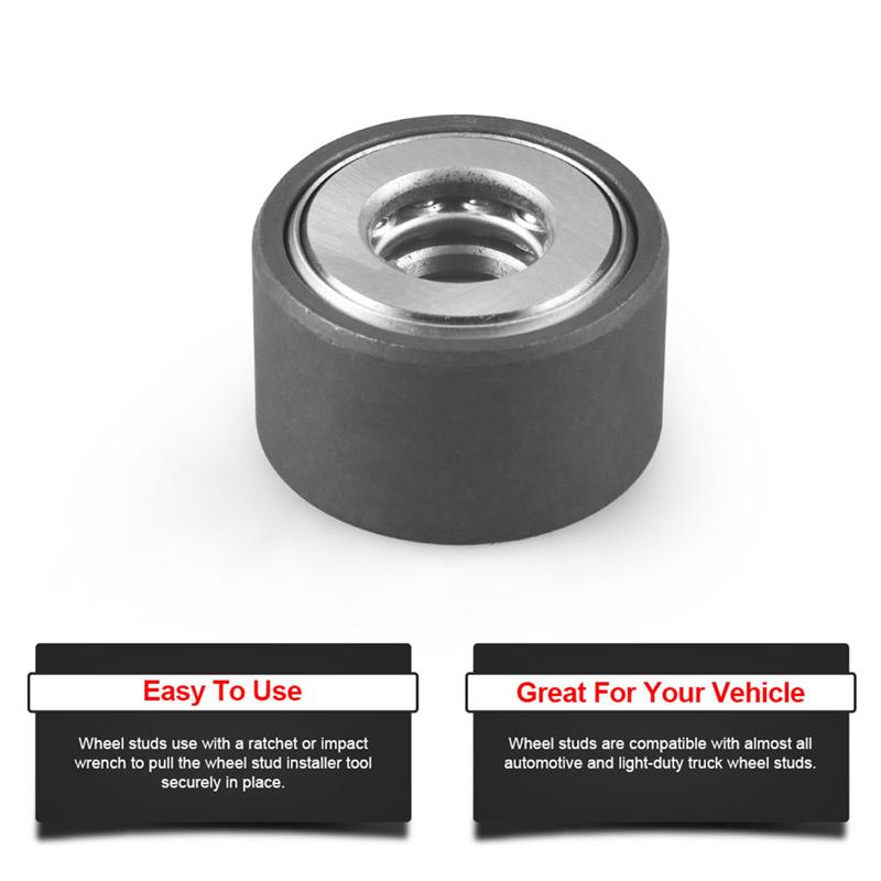 Wheel Stud taller Tool Wheel Bolt taller 3/4Inch Hex Wheel Lug Nuts 12X1.5, 12X1.25,14X1.5 For Most Car/Light-Duty