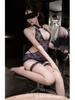 Qian Bei Sexy Lace Bodycon See-through Temptation Cheongsam Pajamas