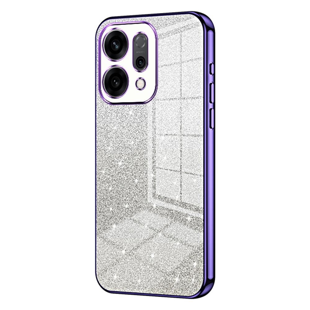 For Oppo Reno14 5G (Global) Case Electroplating Gradient Glitter TPU Phone Cover