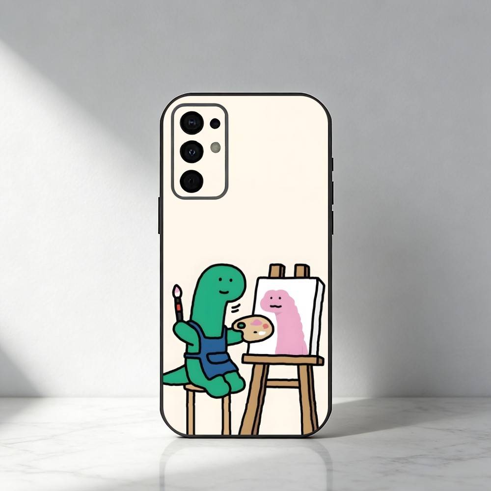 Meme B-Brachio Printed Phone Case For Samsung S25,S24,S21,S22,S23,S30,Ultra,S20,Plus,Fe,Note,5G Black Cover