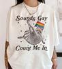 Klingt schwul Waschbär Shirt Lustiges LGBTQ Pride T-Shirt