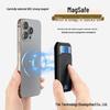 Ultra-Thin Magnetic Card Holder for iPhone 14/15/16 Pro Max with Stand