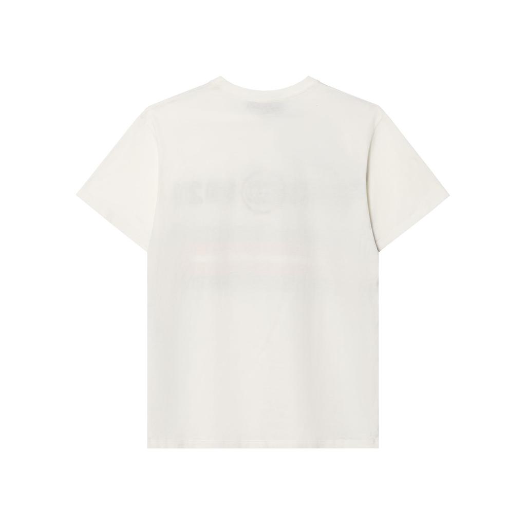 Gucci 1921 T Shirts Women's White Crew Neck Moderate 615044-XJD5U-9128