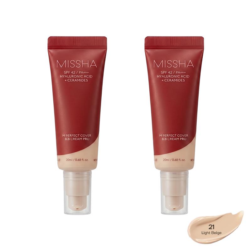 MISSHA M Perfect Cover BB Cream Pro SPF42 PA+++ 20ml  (35 Options)