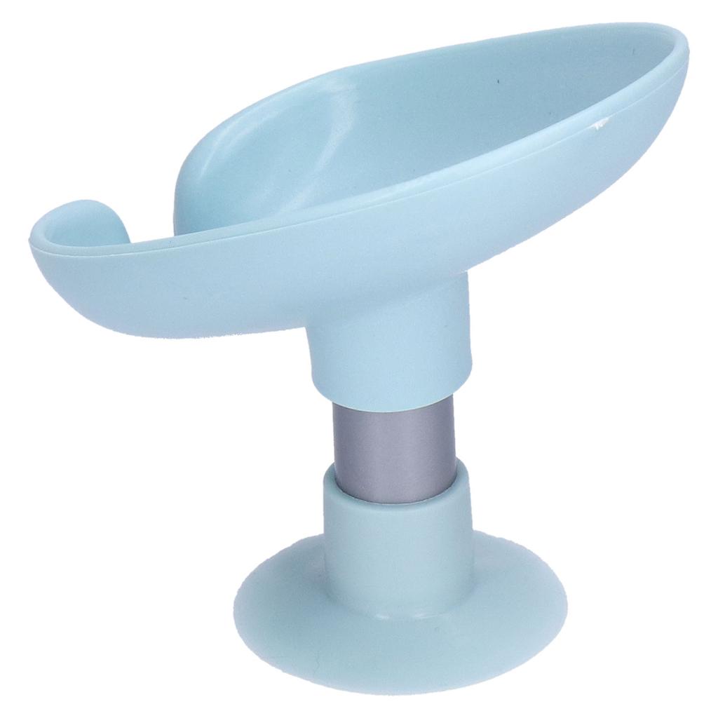 Leaf Shaped Soap Box Soap Storage Container Case for Bathroom Shower Home Outdoor Travel Blue