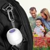 Newest Portable Pacifier Sterilizer Case with UV Light Travel Rechargeable Sanitizer Box