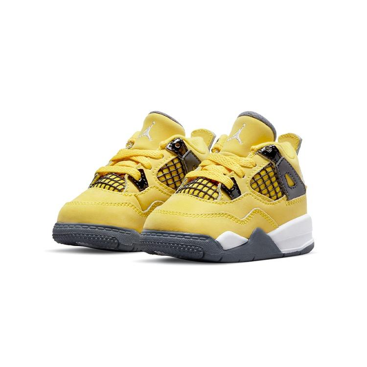 (TD) Air Jordan 4 Retro 'Lightning' 2021 Baby BQ7670-700