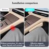 For Geely Monjaro Xingyue L 2025 Car Center Console Leg Protective Pad Soft Anti Collision Measures Cushion Knee Rest Interior