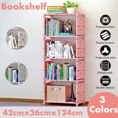 Bookshelf Storage Shelf Books Plants Sundries Floor Standing Children Bookcase