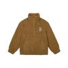 MLB Sweatshirts Unisex Brown Stand Collar Moderate Regular 31MTF3061-43A