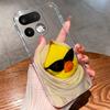 Cases For OPPO Realme 16 Pro 16 Pro Plus Yellow Duck Girl Antifouling Trendy Transparent Housing For Realme 16Pro 16 Pro+ Fundas
