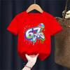 Summer Game Six Seven 67 Printed Children's T Shirt Fashion Casual Girls and Boys Short Sleeve Shirt Funny Kids Clothes Tee Top