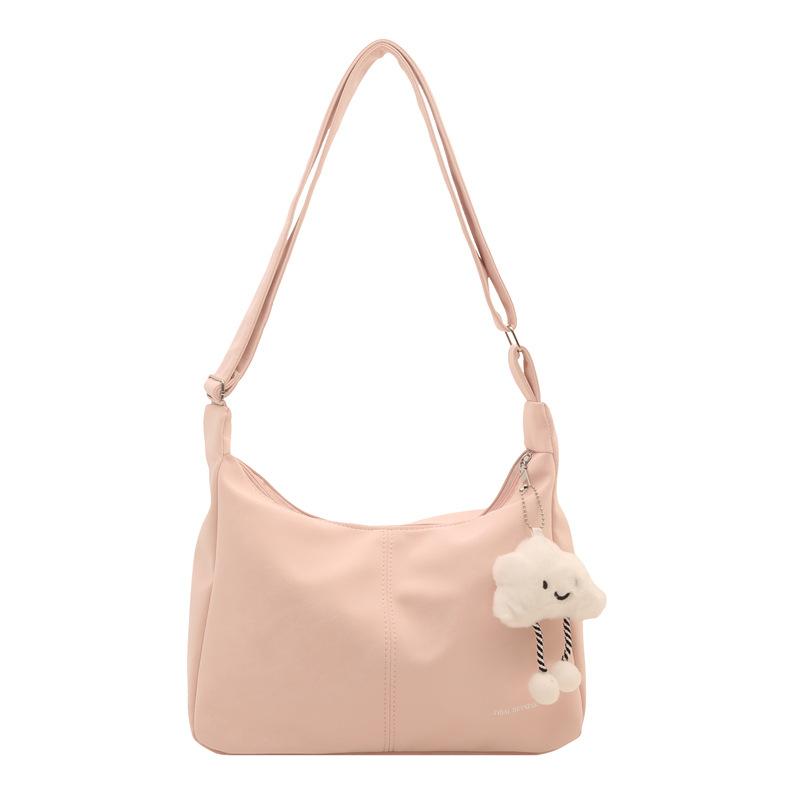 New Korean Version Large-capacity Bag Women's Bag Fashionable Personalized Tote Bag Texture Casual Simple Messenger Bag Bag