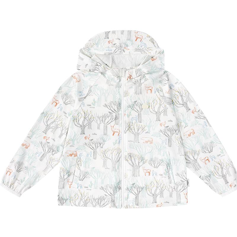 Kids  All-Cotton Lightweight Sun Protection Jacket 110 cm