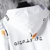 Men's Zipper Sweater Suit Hooded Sweater Youth Sportswear Suit