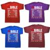 Bibel Notrufnummern Lustige Christliche Jesus Gott T-Shirts Sommer Stil Grafik Streetwear Kurzarm Geburtstagsgeschenke T-Shirt