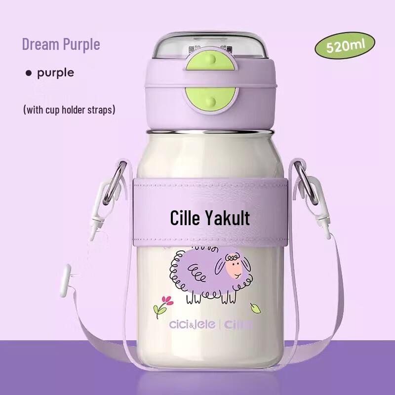 Cille Insulated Dual-Drink Water Bottle