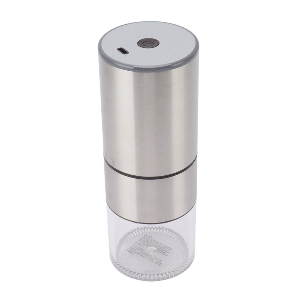 Electric Coffee Grinder Fine Coarse Automatic USB Charging Portable Cordless Bean Grinder 110ml