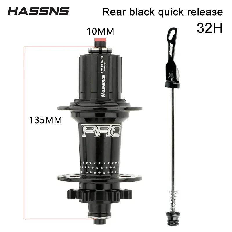 Hassns Pro7 24 32 Holes Mtb Hubs Bearing Quick Release 6 Pawls Hub 120S Rear Noisy Cube 7 8 9 10 11 12 Speed Cycling Accessories
