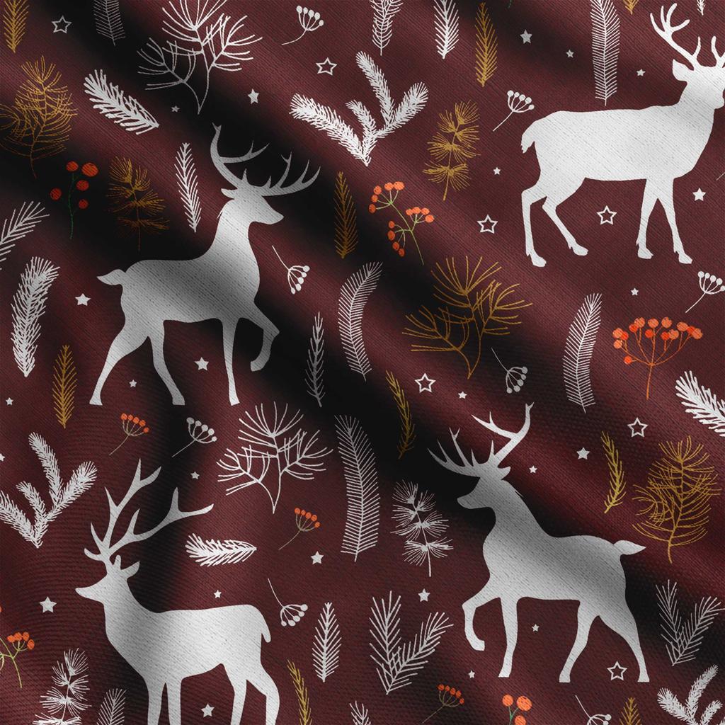 Soimoi Animals Print,  Cotton Cambric, Quilting Fabric Sold by The Yard 42 Inch Wide, Medium Weight Cotton Fabric, Sewing  Supplies,
