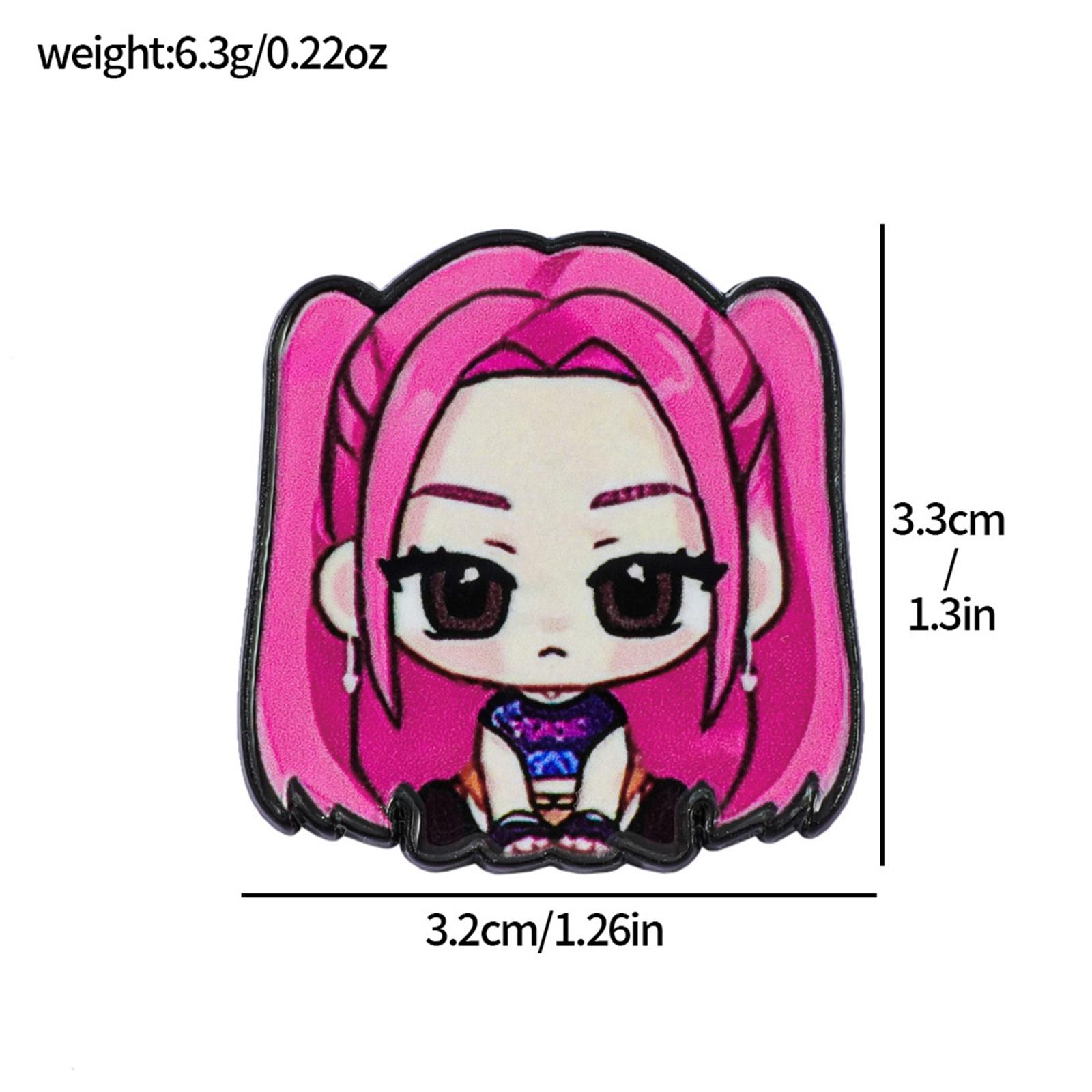 

Металлический значок Анимационный персонаж Сплав Брошь Аксессуары One Size