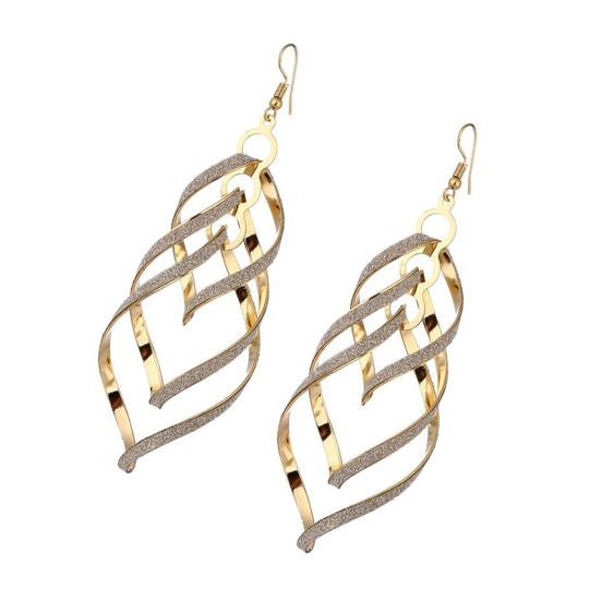 Earrings Multi-layer Exquisite Alloy Hook Earrings Jewelry Gift for Party