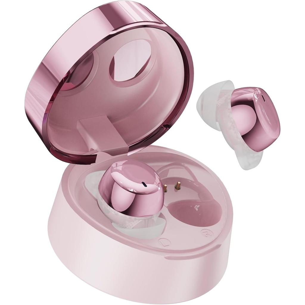 Invisible Tiny Earbuds Bluetooth 5.4 Wireless Headphones Side Sleeper Earbuds Mini Comfortable Ear Buds Small Ear  Sleeping Earphones Noise Cancelling