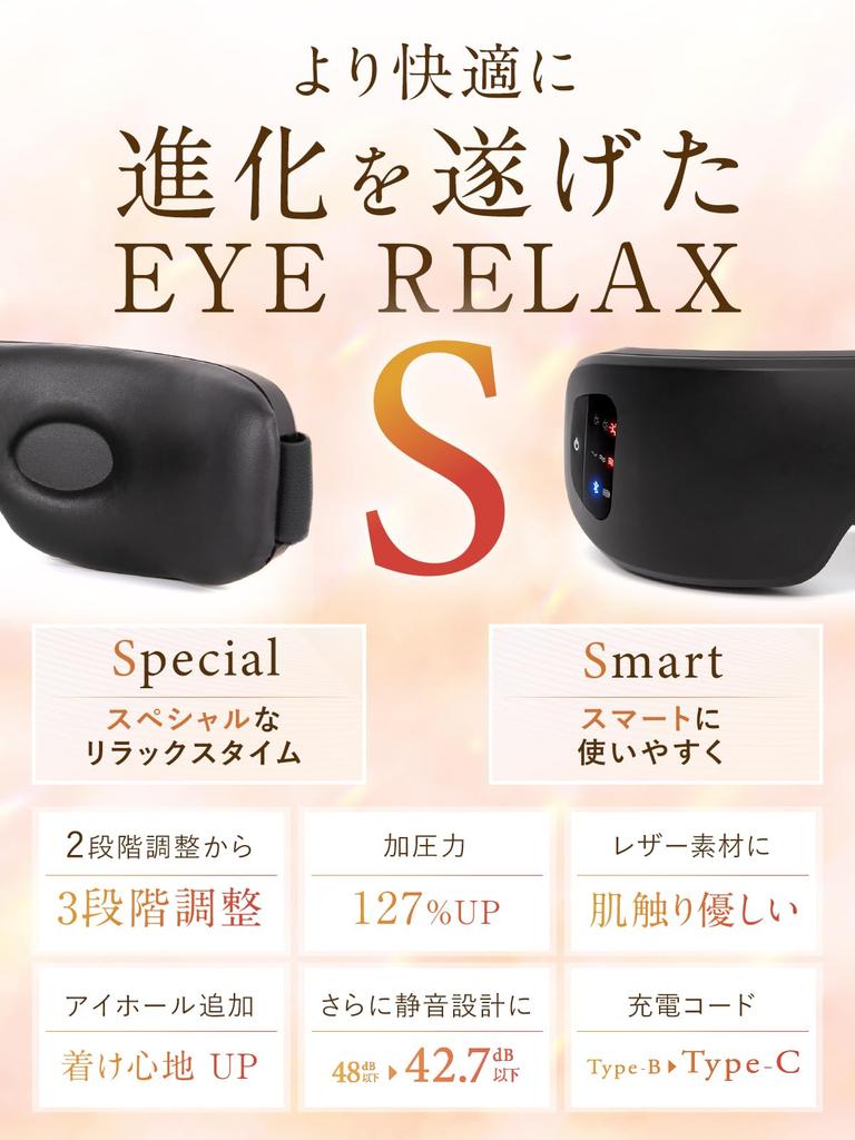 NIPLUX EYE RELAX S Augenwärmer, Maske, Wiederaufladbar, Pflege, Funktion, Musik, Tag, Geburtstage, Perfektes Geschenk zum Tag der älteren Generation