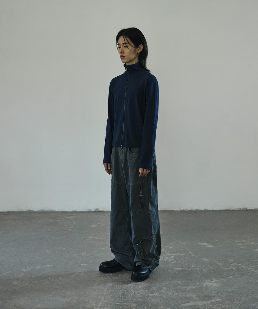 Seukeulaeteulpigsel Vtg Fade Cargo Pants [Charcoal]