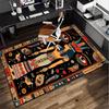 Ancient Egyptian Hieroglyphics Office Rug Chair Mat, Entryway Carpet, Suitable for Front Door, Bedroom, Living Room, Desk, Holiday Gift