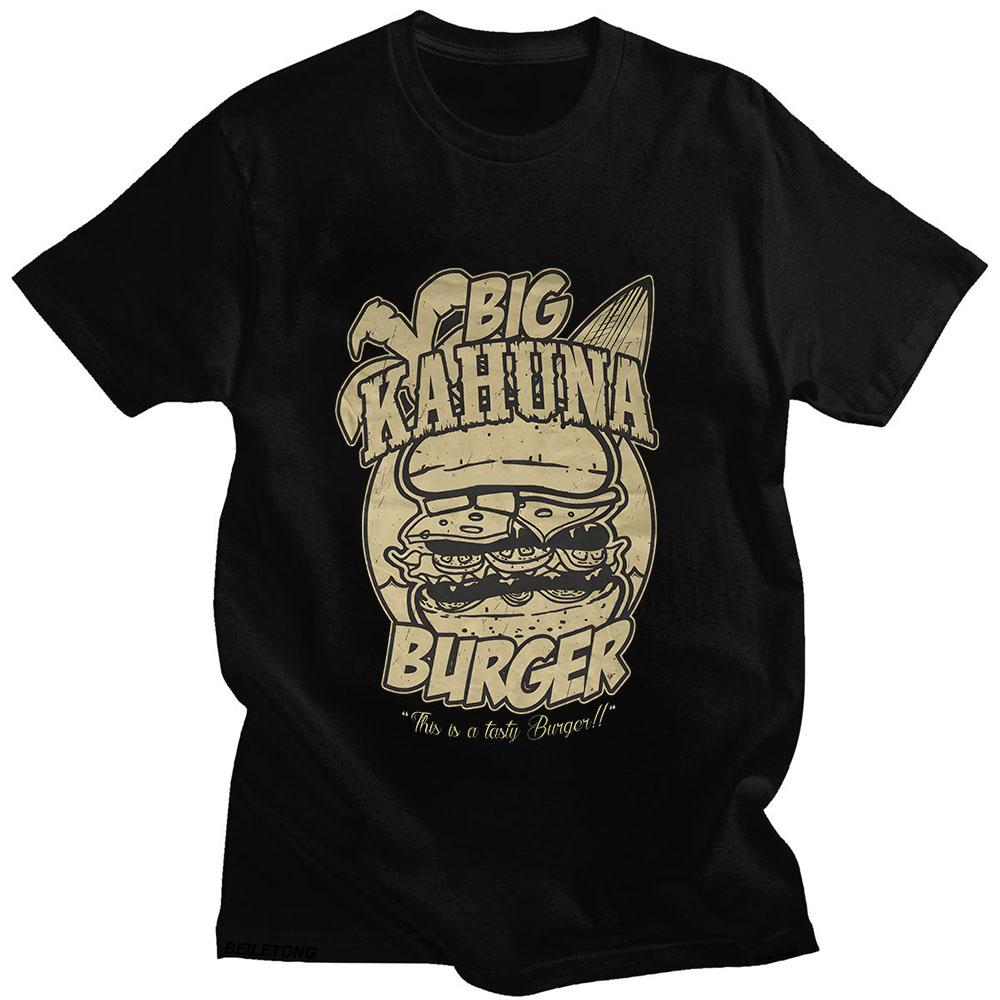Big Kahuna Burger T Shirt  Aesthetic Clothes Harajuku Kawaii Tee-shirt Cartoon Print Cute Comfortable Tshirt Sudaderas Soft Tops