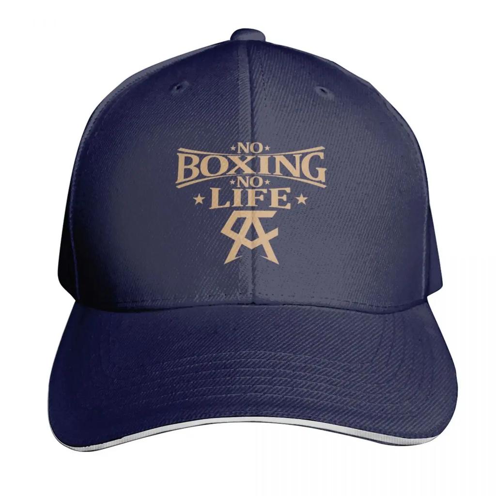 No Boxing No Life Guld Basebollkeps Anpassad Hatt Rave Sommarhatt Flickors Hattar Herrar
