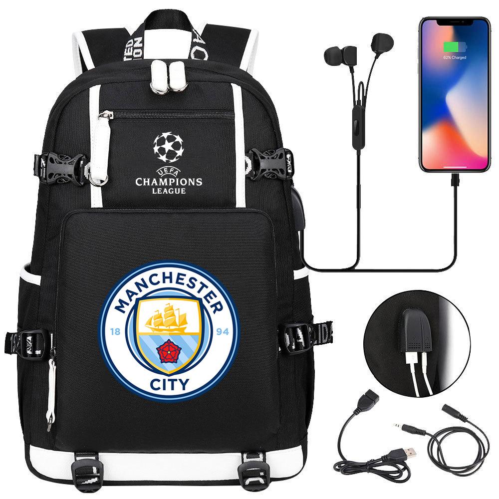 Large-Capacity General-Purpose Schoolbag Around The Football Club, Youth Trend Leisure Travel Bag
