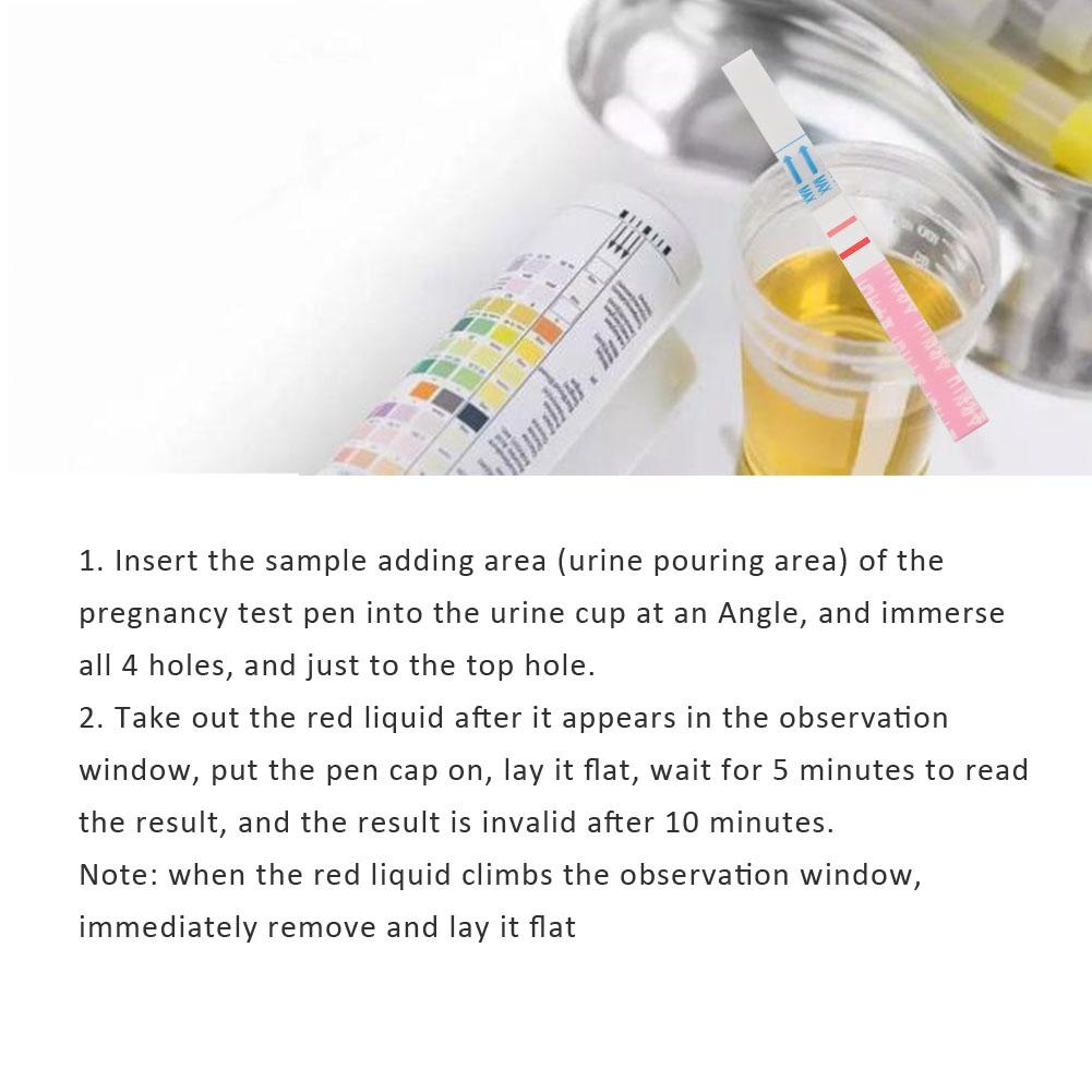 5 unidades Tiras de Prueba de Ovulación Papel Kit de Prueba de Orina Pantalla Rápida Herramienta de Salud Femenina