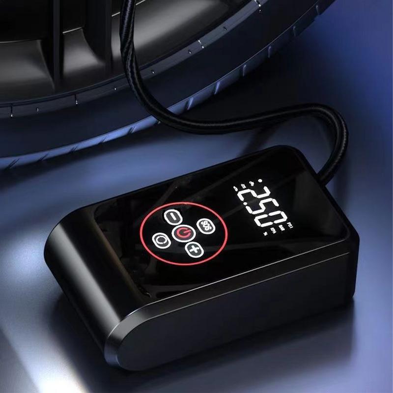 Portable Tire Pump High-pressure Inflator For Wheel Multifunctional Air Compressor Tire Inflator Pump For Car Bike Ball