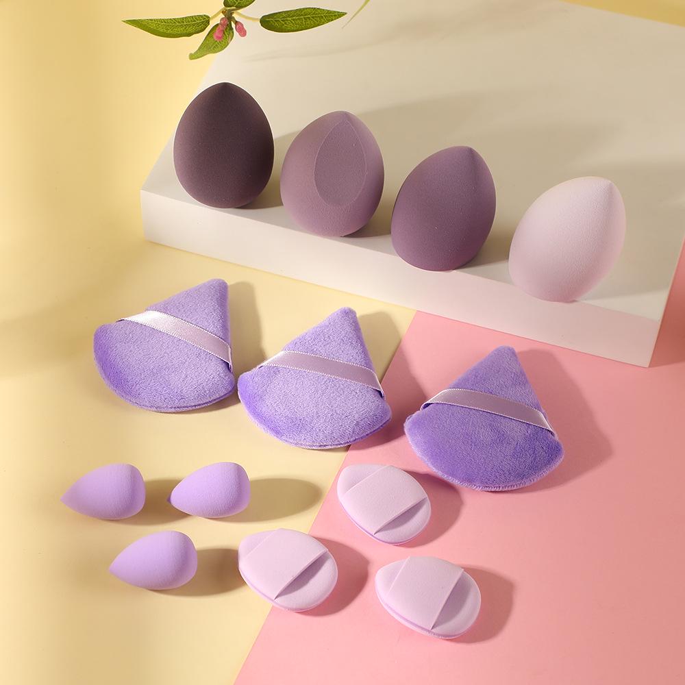 Drift Bottle Makeup Sponge Set - Non-Absorbing, Expands When Wet, Colorful Beauty Puff Combination.