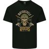 Motorcycle Riders Biker Motorbike Skull Kids T-Shirt Childrens