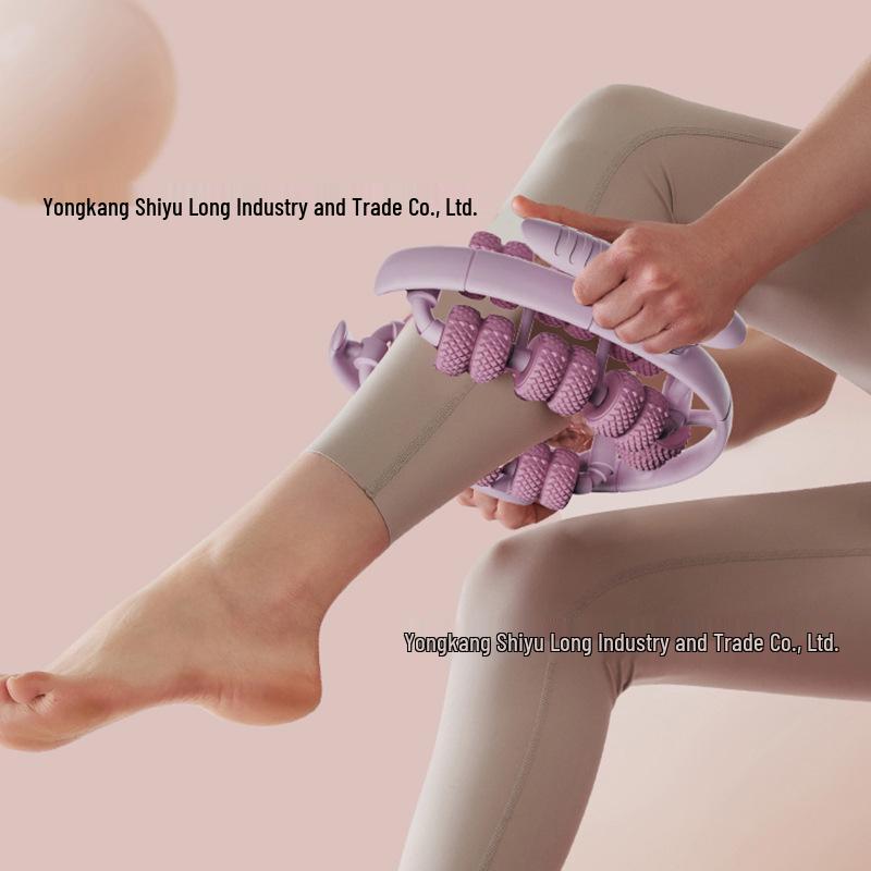 2025 Yoga Wheel: Leg Clamp Roller for Deep Muscle Relaxation and Fitness