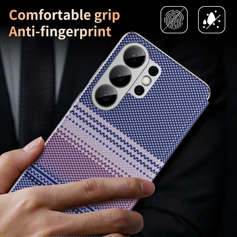 Smart Window View Case for Samsung Galaxy S26 S25 Ultra S26 Plus S25 FE Edge Cover Flip Leather Touch Display Cover Figure Shell