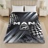 man truck Print Flannel Blanket Cozy Lightweight Plush Throw Blanket For Bed Sofa Household Use