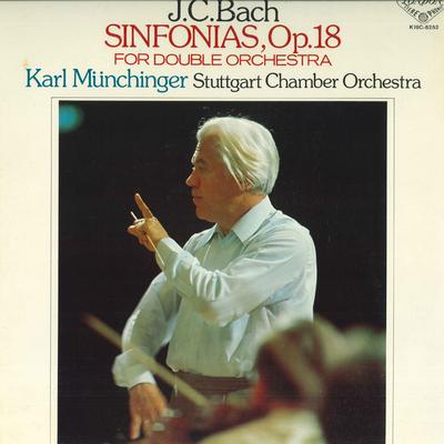 LP Record KARL MUNCHINGER, STUTTGART CHAMBER  - J. C. Bach Sinfonia Op. 18 K18C8252 LONDON 1982 Japan Obi Classical Used