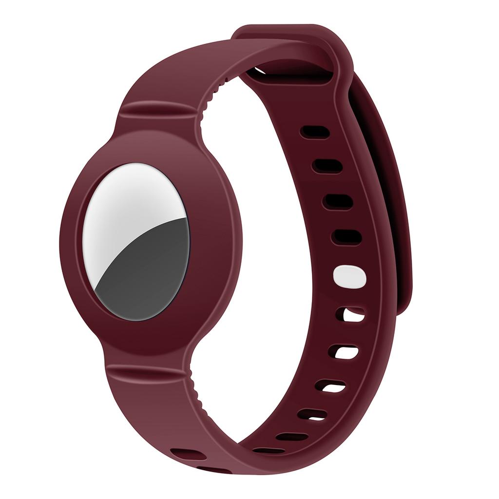 Case for Apple AirTag Silicone Strap Air Tag Anti-lost Bracelet Protective Cover for Kids Children Tracker Locator Watch Band