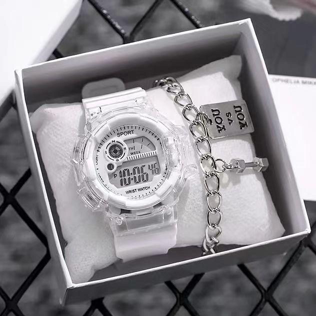 High-value Electronic Children's Watch, Student Multi-functional Sports, Alarm Clock, Luminous Waterproof, Junior High School Boy Personality Trend