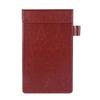 Magnetic Snap Bill Book PU Leather Cash Book Fashion Credit Card Signature Folder  Office School