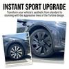 4PCS Hub Caps for Tesla Model Y Juniper 19 Inch Wheel Cover Performance Replacement Crossflow Hubcaps Full Rim Tire 2025 2026