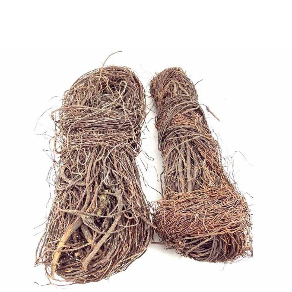 

Wood Rattan Slender Aquarium Landscaping Vine Natural Fine Root Landscaping 500g